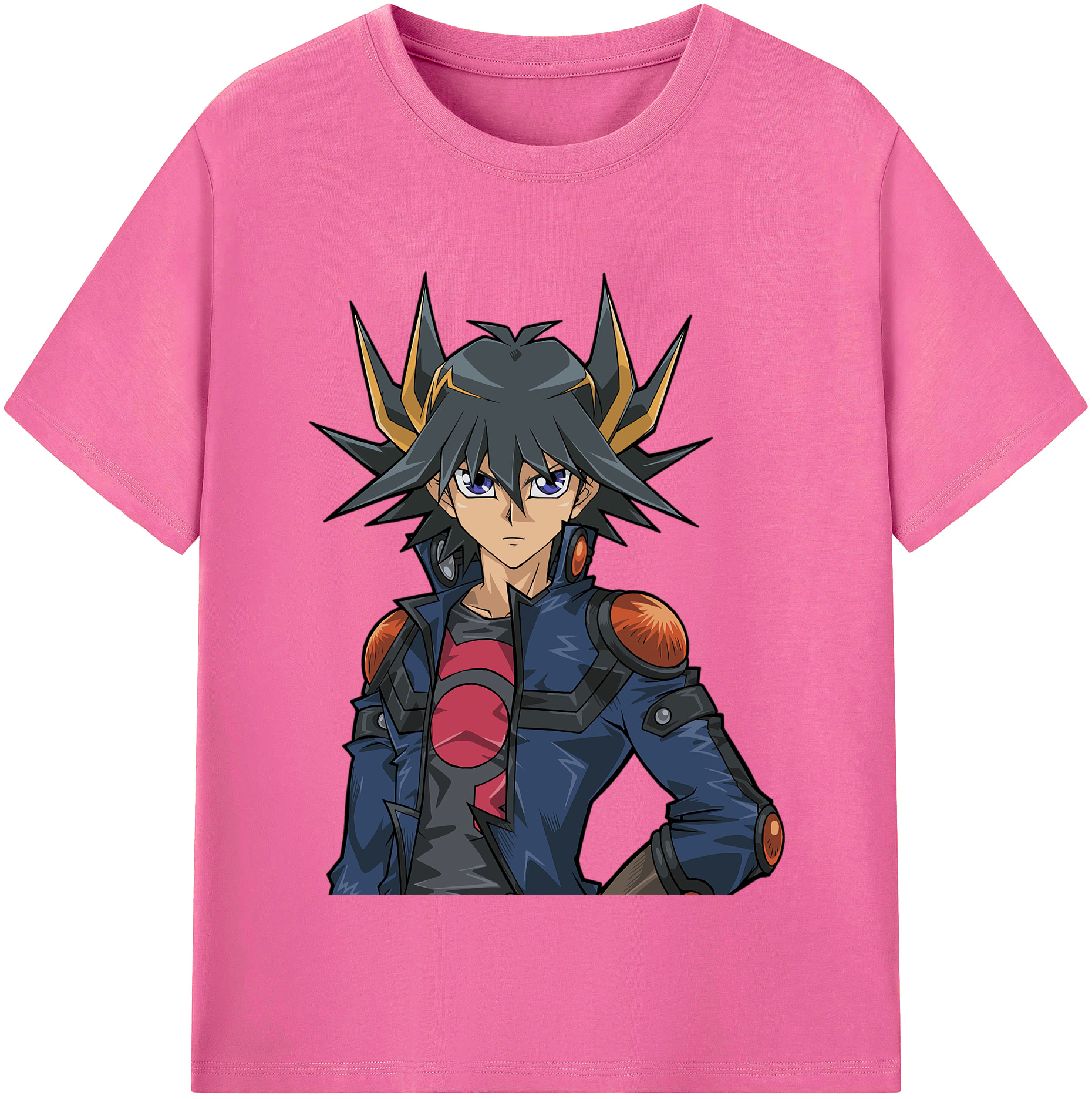 （画像用） 遊☆戯☆王 Yu-Gi-Oh! レディースカジュアルプリントTシャツ（綿100％）
